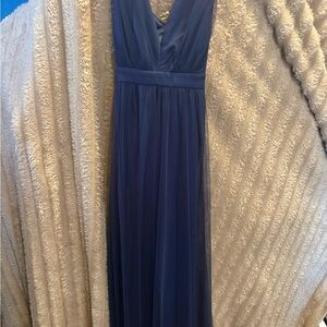Lulu's Deep Blue Maxi Dress